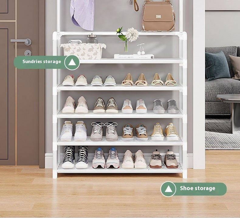 Multi-Layer Shoe & Coat Rack
