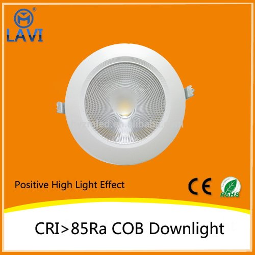 comfortable design 30W led downlight with 2 years warranty high quality led cob downlight housing