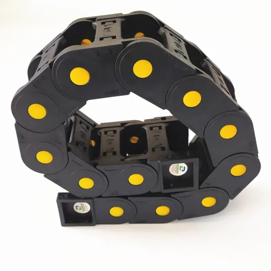 Engineering nylon cable drag chains supplier can customize the size