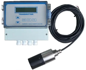 Medidor de turbidez con sensor fotoeléctrico: controlador de turbidez de 4-20 mA con relé de alarma y temporizador de descarga
