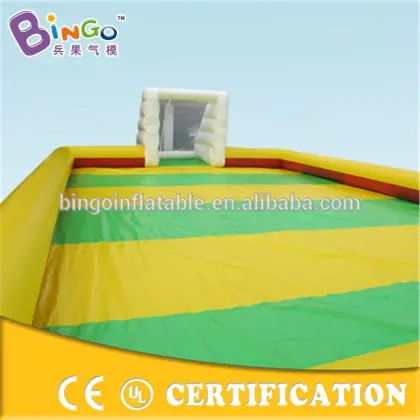 inflatable football field/football game inflatable for kids