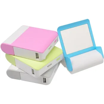 8800mAh mobile power supply phone tablet external battery Mirror portable Power Bank charger