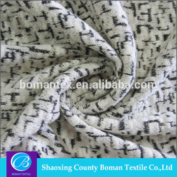 Double-sided metical yarn dyed TC knit fabric