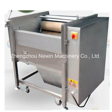 Stainless Steel Brush Carrot Washing and Peeling Machine