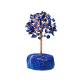 Raw Lapis Lazuli Tree Life Base Copper Wire Spiritual Meditation Energy Room Office Desk Decor Gifts