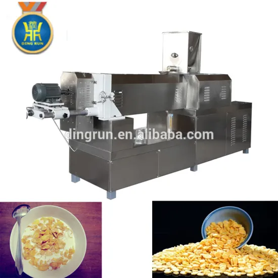 Automatic Bulk corn flakes / breakfast cereals production line