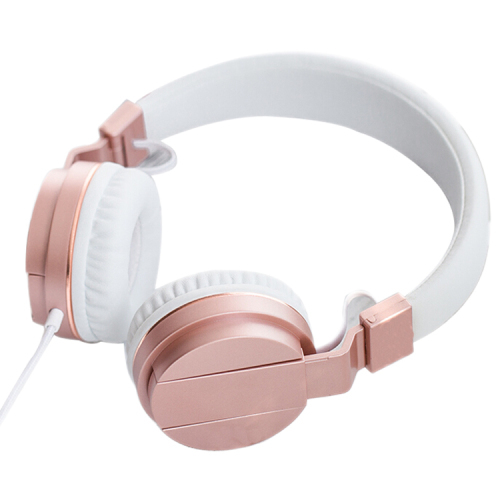 Purple headphones earhook headphones handsfree plastic headphones
