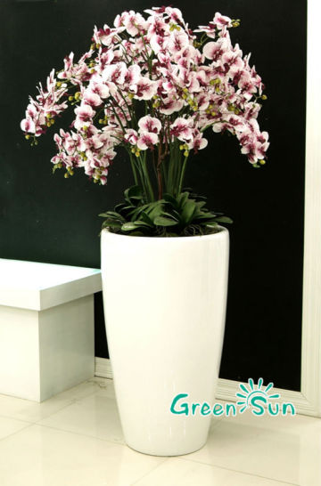 decorative plastic flower vase article home decoration articles