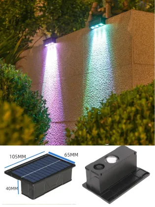 Outdoor Garden Wall Decoration: Solar Spot Lights with IP65 LED Technology - 10W COB LED Wall Lights for Enhanced Garden Illumination