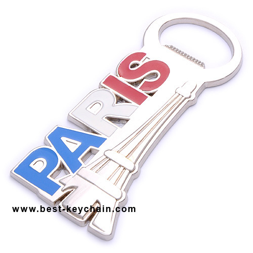 Souvenir Custom Metal Bottle Opener Paris France Fridge Magnet (BS11412)