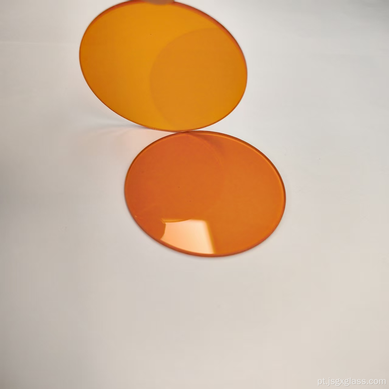 Vidro de filtro óptico laranja de design mais recente CB580 GG590