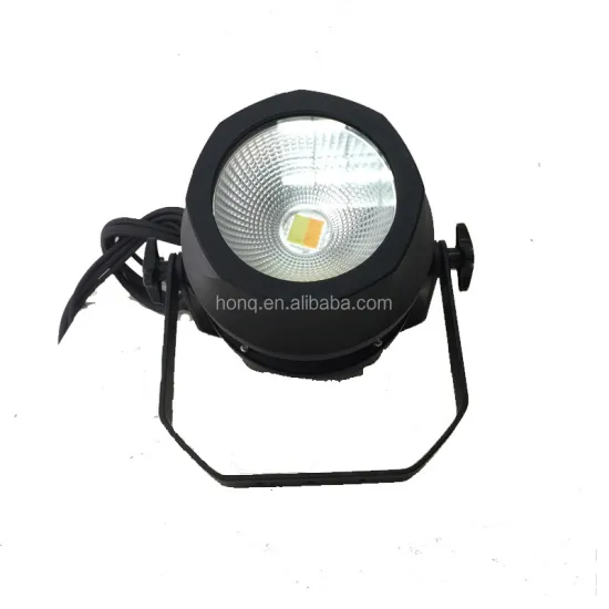 Professional Waterproof IP65 200W COB White LED Par Can with DMX Control for Outdoor Wash Lighting
