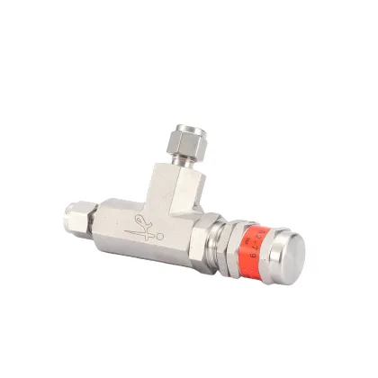 High Pressure Stainless Steel Swagelok Proportional Relief Safety Valve (SS316)