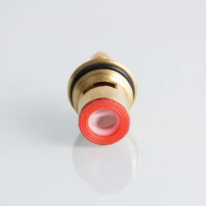 Ceramic Disc Shower Faucet Cartridge - Single Joystick Design