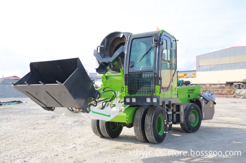 Best Quality 4.5-6 m³ Self Loading Concrete Mixer with Rotatable Tank - CE/ISO/EPA Approved