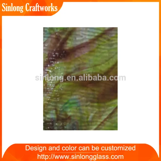 good selling stained glass plate wall decoration