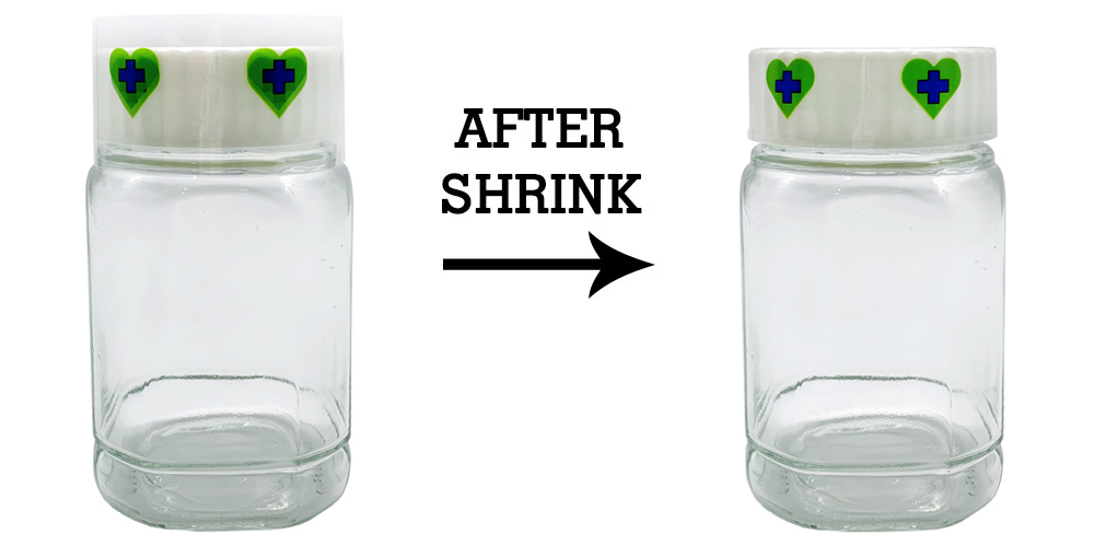 Jar shrink bands