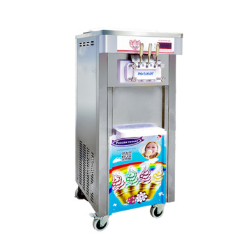 3 Sabor Helado Máquina de helados Precio de máquina