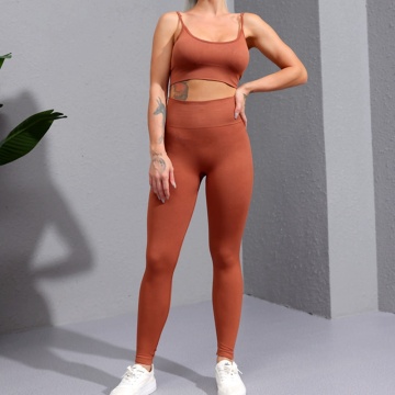 Sportswear Crop Top Yoga Set