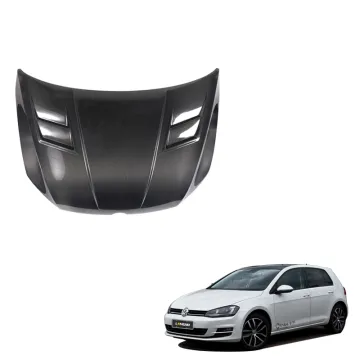 VW Golf 7 MK7 TR Style Carbon Fiber Front Bonnet Hood