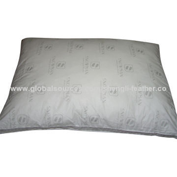 Printing fabric, white duck down pillows