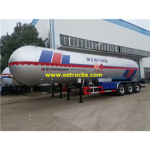 32Ton 62000L пропан газовый танкер прицепы