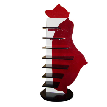 7 layer Shoes Retail Stores Display Stand