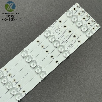 TV Backlight Kit for 43'' Models: 43PUH6101/88, 43PUS6201/12, 43PUT6400 and 43PUT6400/12 LED TV Strip Lights