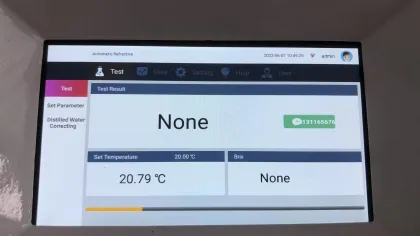 Digital Portable Automatic Refractometer for Brix, Oil, and Sugar Testing