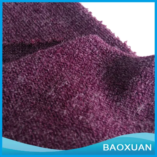 polyester rayon fancy knitting fabric