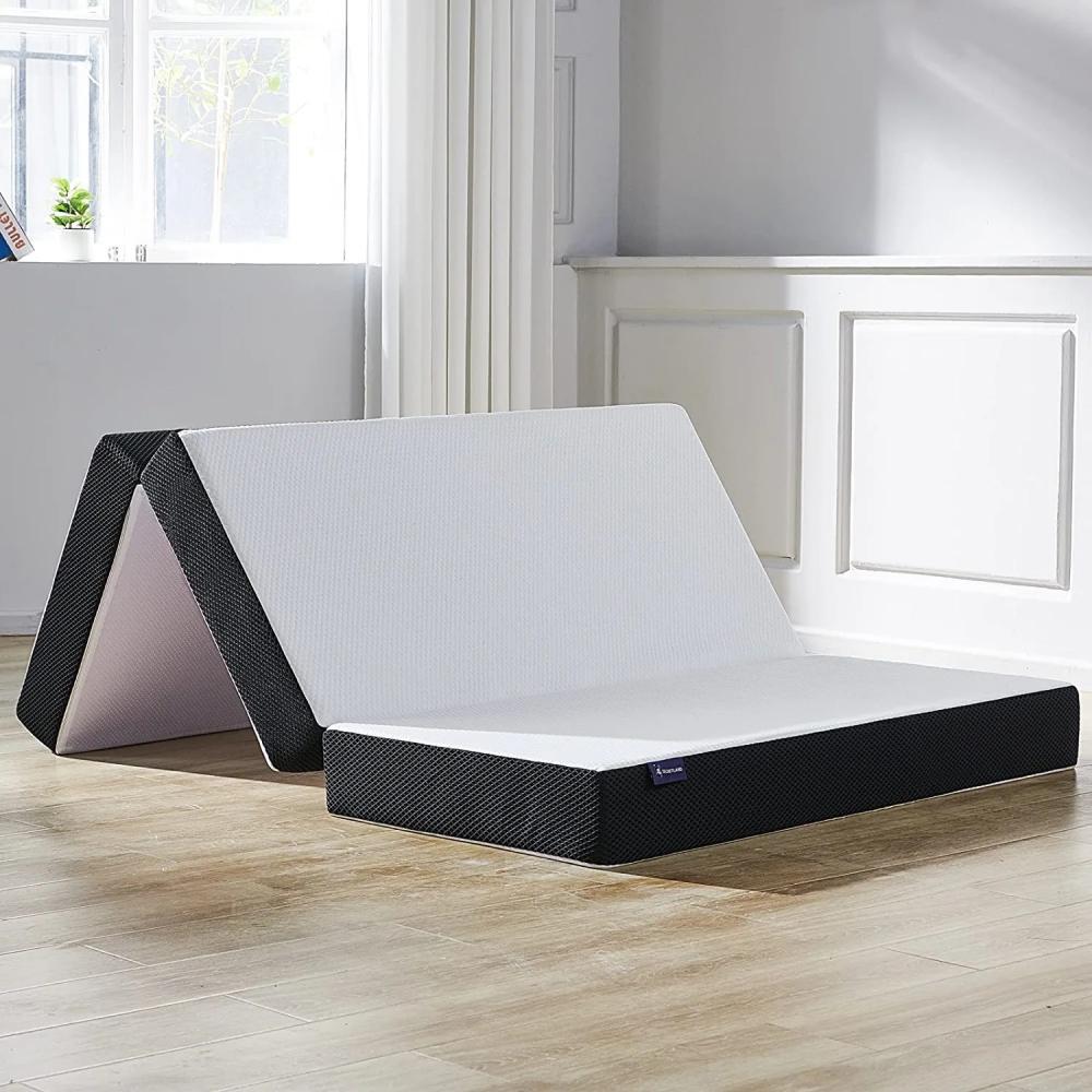 Folding Mattress 6 inch Tri-fold Memory Foam