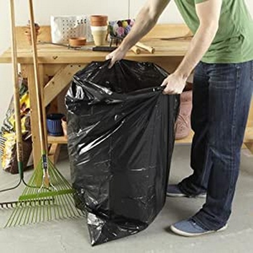 Eco Friendly Black Contractor Plastic Garbage Packaging Kitchen Large Trash Bag