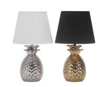 Hot Selling Ceramic Pineapple Desk Table Lamp