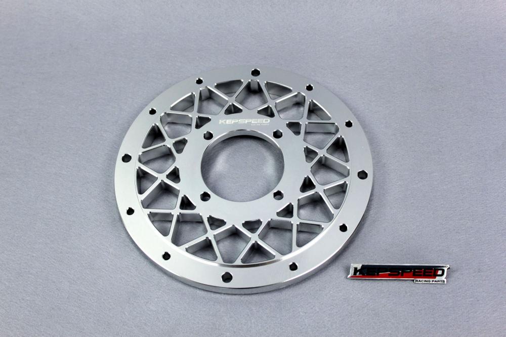 Motorcycle wheel wide spoke