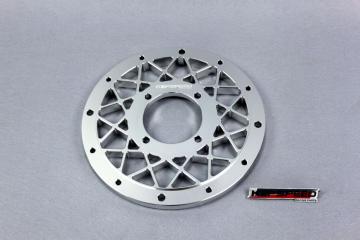 Motorcycle wheel wide spoke