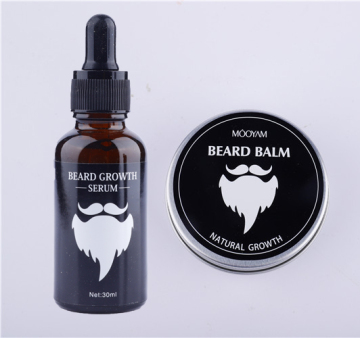 100% Organic Natural Beard Balm Oil - Private Label 30g for Men's Beard Care