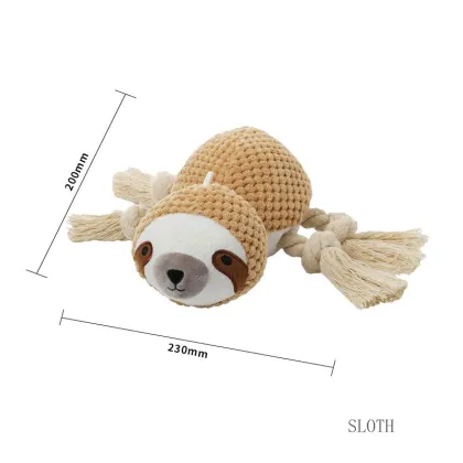 Durable Plush Elephant Dog Toy