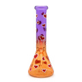 Gradient Love Glass Beaker Bong