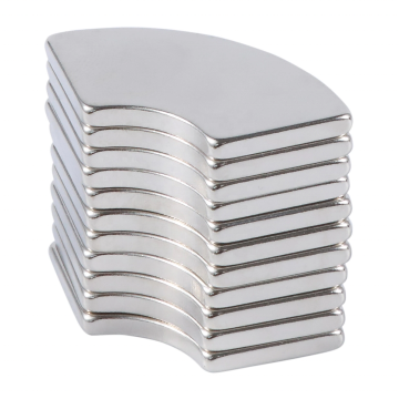 Custom Shape Strong Permanent Wind Turbine N48 Trapezoid Wedge Neodymium Magnet