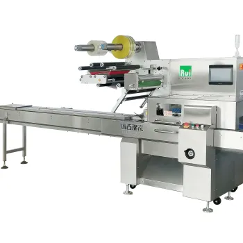 RHZR430 PLC Automated Packaging Machine for Snack Foods and Pastries