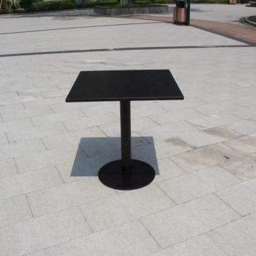 Outdoor Buffet Cafe Table: Commercial Restaurant Furniture with Metal Frame