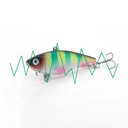 Nice quality soft fishing lure vibe for fish