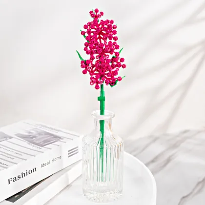 Romantic Gift Ideas: Hot Selling Flowers Paintings & Creative Building Blocks for Home Decoration