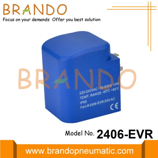 Heldon Type Solenoid Valve Coil 2406-EVR-240-AC 220/240V 10W