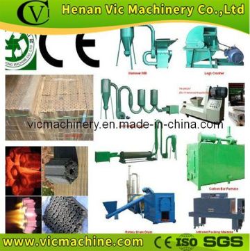 VIC-II Briquette Making Line, biomass briquette production plant