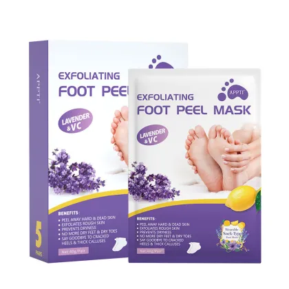 Lavender Foot Skin Care Mask for Dead Skin Removal