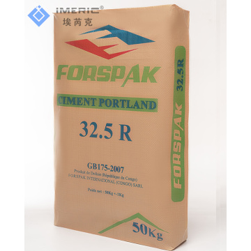 50KG Recycled Block Bottom White PP Valve Bag