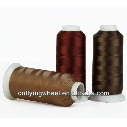 100% polyester filament thread