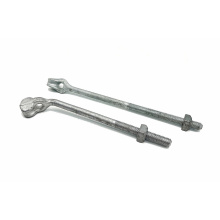 Tornillo de ojo con tuerca cuadrada