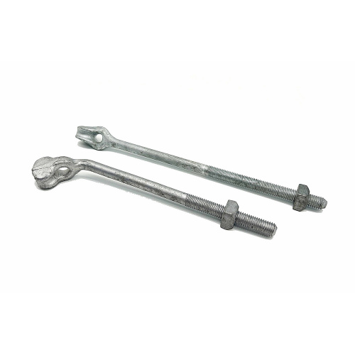 Tornillo de ojo con tuerca cuadrada